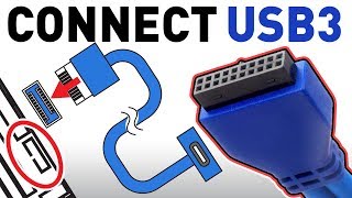 the USB 3.0 Front Panel to Your (or USB 3.1/3.2) - YouTube