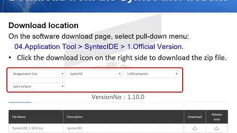 Syntec IDE  Development environment & Installation