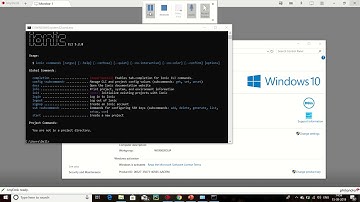 How to install Ionic in windows and How to Run Ionic App | Ronak Panchal