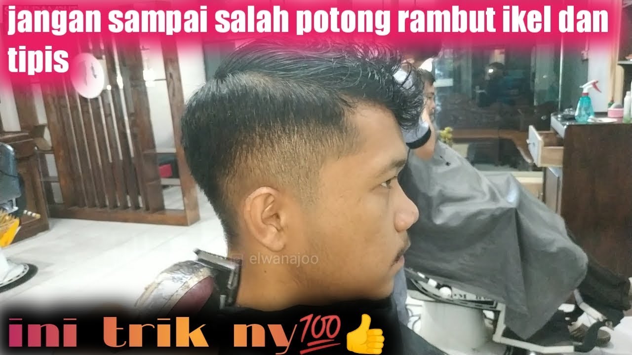 Cara potong rambut  tipis  dan ikal  keren YouTube