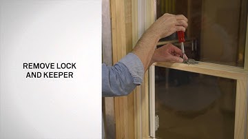 Replacing Locks and Keepers on 400 Series Tilt-Wash Windows | Andersen Windows