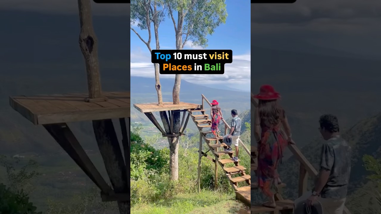 Top 10 must-visit places in Bali 🌴Your ultimate travel guide. #balitravelguide #balitravelvlog