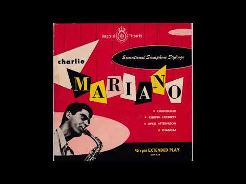 チャーリー・マリアーノModern Saxophone Stylings ジャズ Charlie Mariano With His Jazz Group – Modern Saxophone