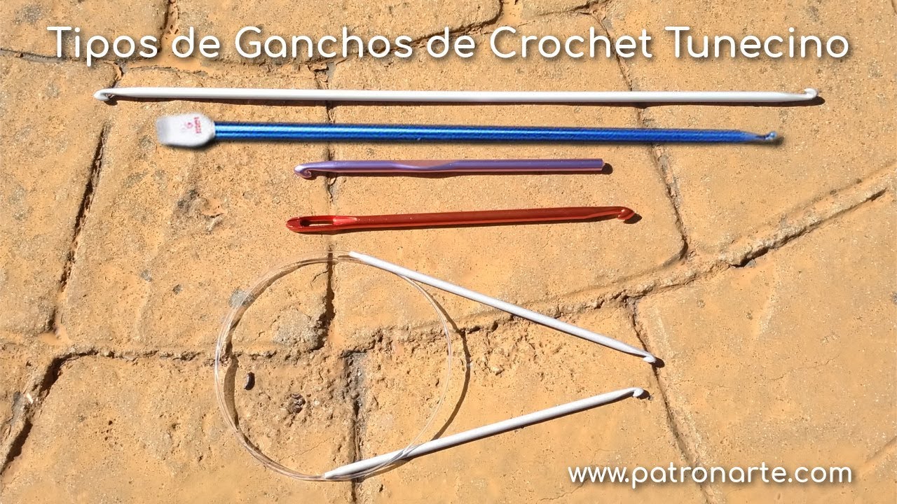 Which Are The Different Hooks You Can Use For Tunisian Crochet (Spanish) 