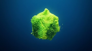 Amorphous Blob With Synth Music