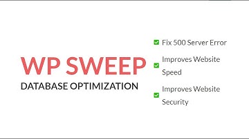 WP Sweep - A Must Have Plugin for WordPress Website ( Database Optimization)