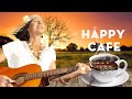 Happy Cafe Music - Beautiful Relaxing Spanish Guitar Music For Positive Energy and Stress Relief
