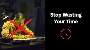 Stop Wasting Time — 5 Habits That Make You Instantly More Productive