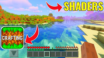 How To Download and Install SHADERS in Crafting and Building