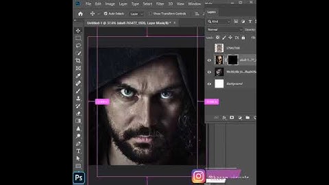 Skull Face Effect Photoshop Editing Tutorial #Shorts