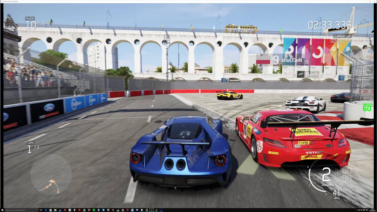 Forza 6 Apex DX12 Benchmark 980Ti @ 4K