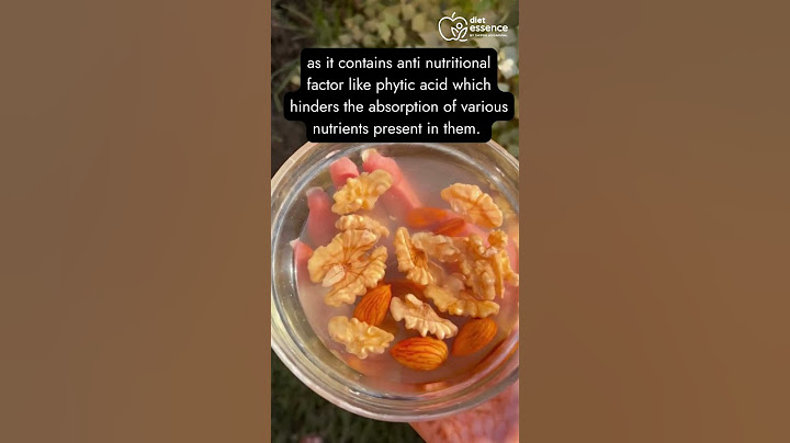 Should you soak your nuts & seeds before consuming?