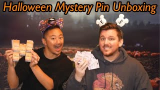 Disney Loungefly Halloween Stitch and Pusheen Mystery Pin Unboxing | October 2020