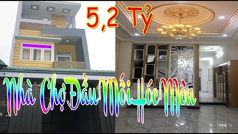 ☘️{ĐÃ BÁN} Bán Nhà Hóc Môn Gần Chợ Đầu Mối 5,2 Tỷ | Nhà Đất Hóc Môn