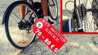 Convierte cualquier bicicleta en una E-Bike con este asequible kit