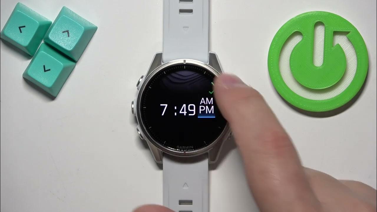 how-to-change-time-on-garmin-fenix-8-43mm-youtube