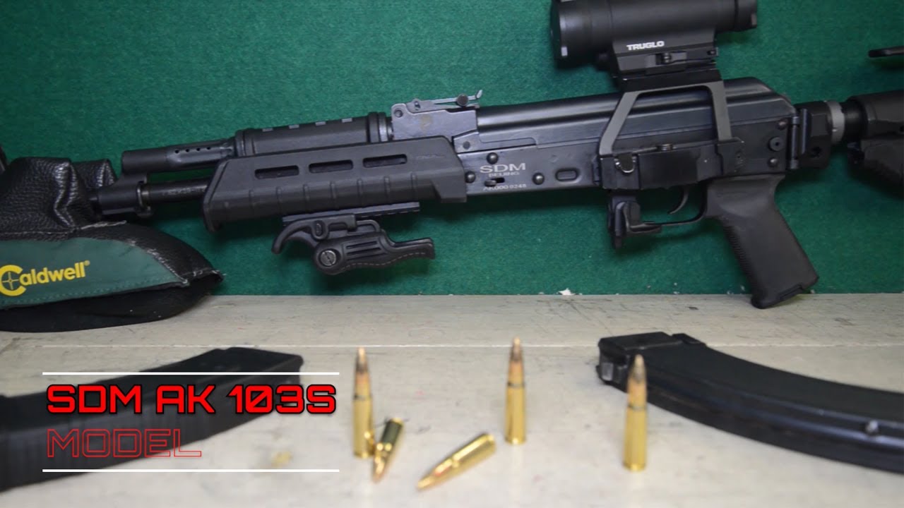SDM AK 103S KIT Magpul MOE - Dot TRUGLO 7.62x39 ITA