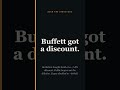 Alphabet's $80B Raise: Why Buffett Got a Discount #Shorts