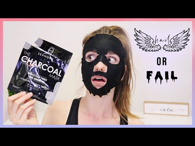 HAIL OR FAIL? sephora collection SUPERMASK - charcoal mask review 2020 |