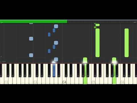 the man fallen into shadows and dreams Piano Cover Midi tutorial Sheet app Karaoke
