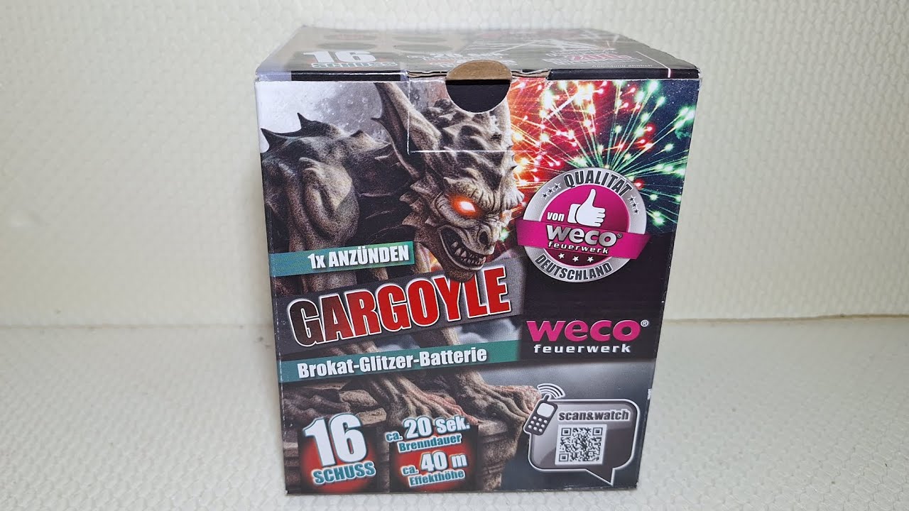 Weco Gargoyle 5,99€ bei Lidl 🎇☠️✨️🎆🤯💫