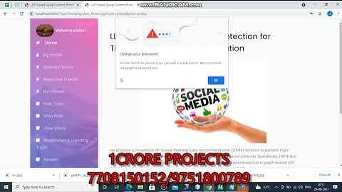 LDP based Social Content Protection for Trending Topic Recommendation