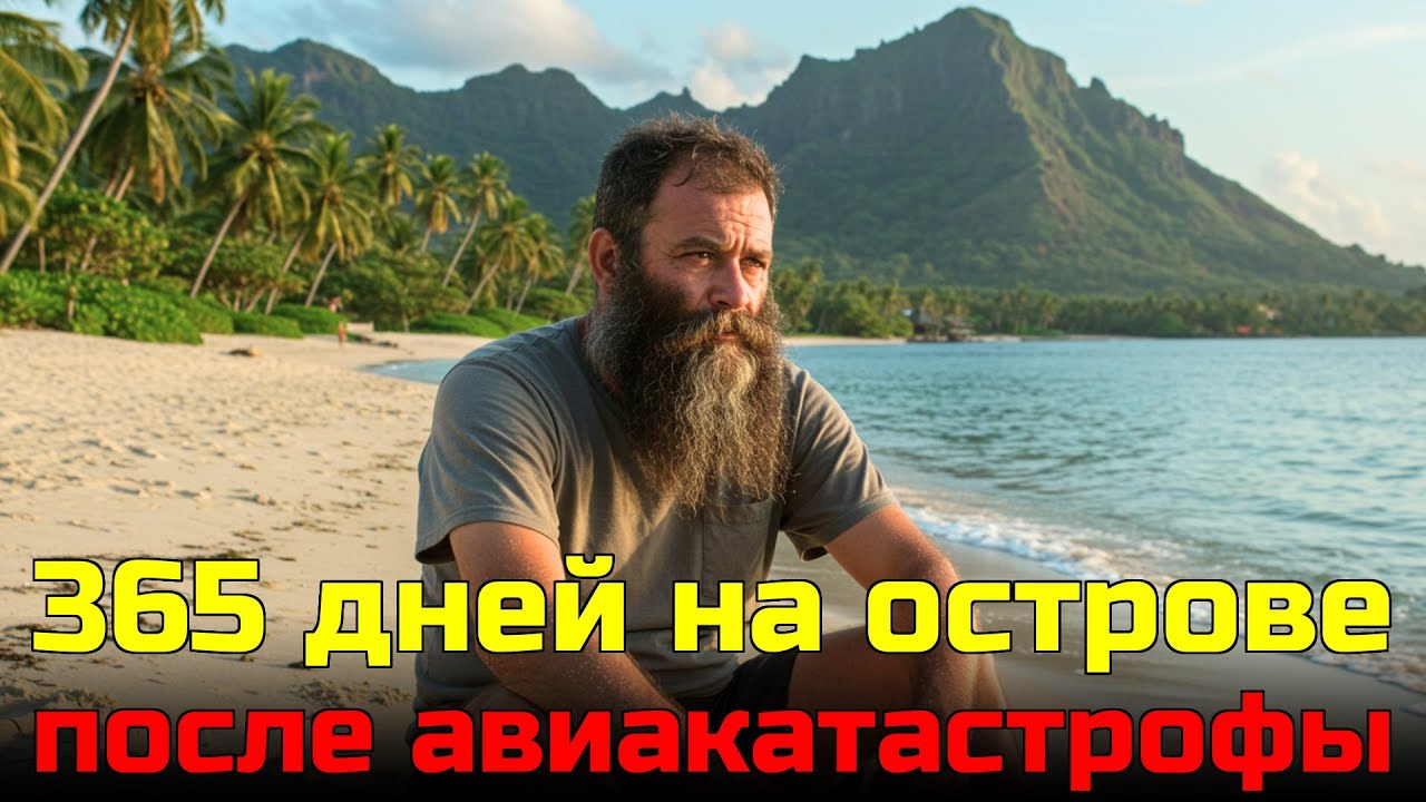 Я прожил 1 год на необитаемом острове после крушения самолета.