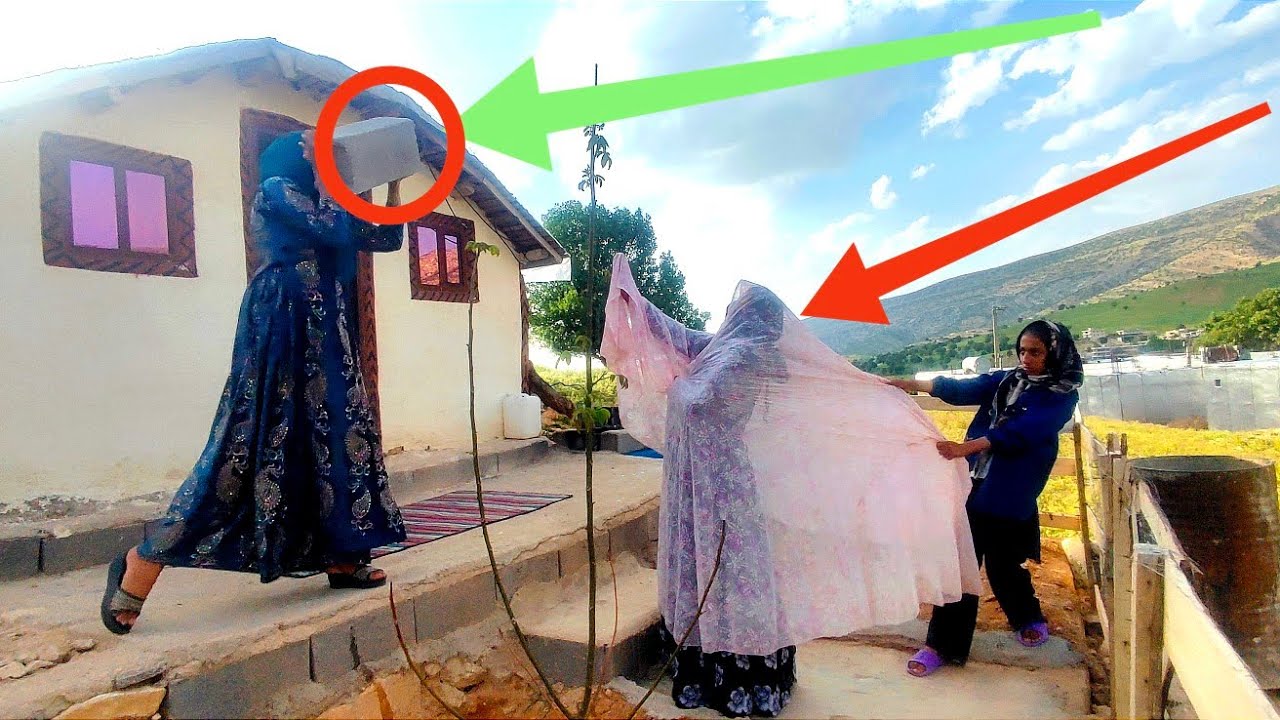 The destructive bride: angry reactions against the destruction of the former woman's hut"**