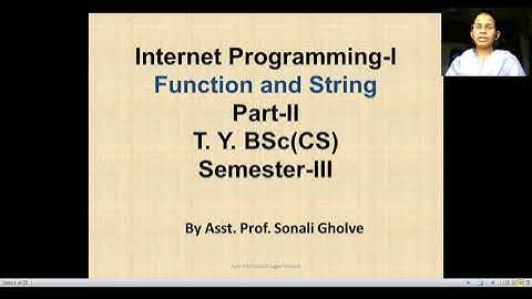 PHP types of string-Single quoted strings with example|Internet programming -1|BSc CS /BCA/BBACA PHP