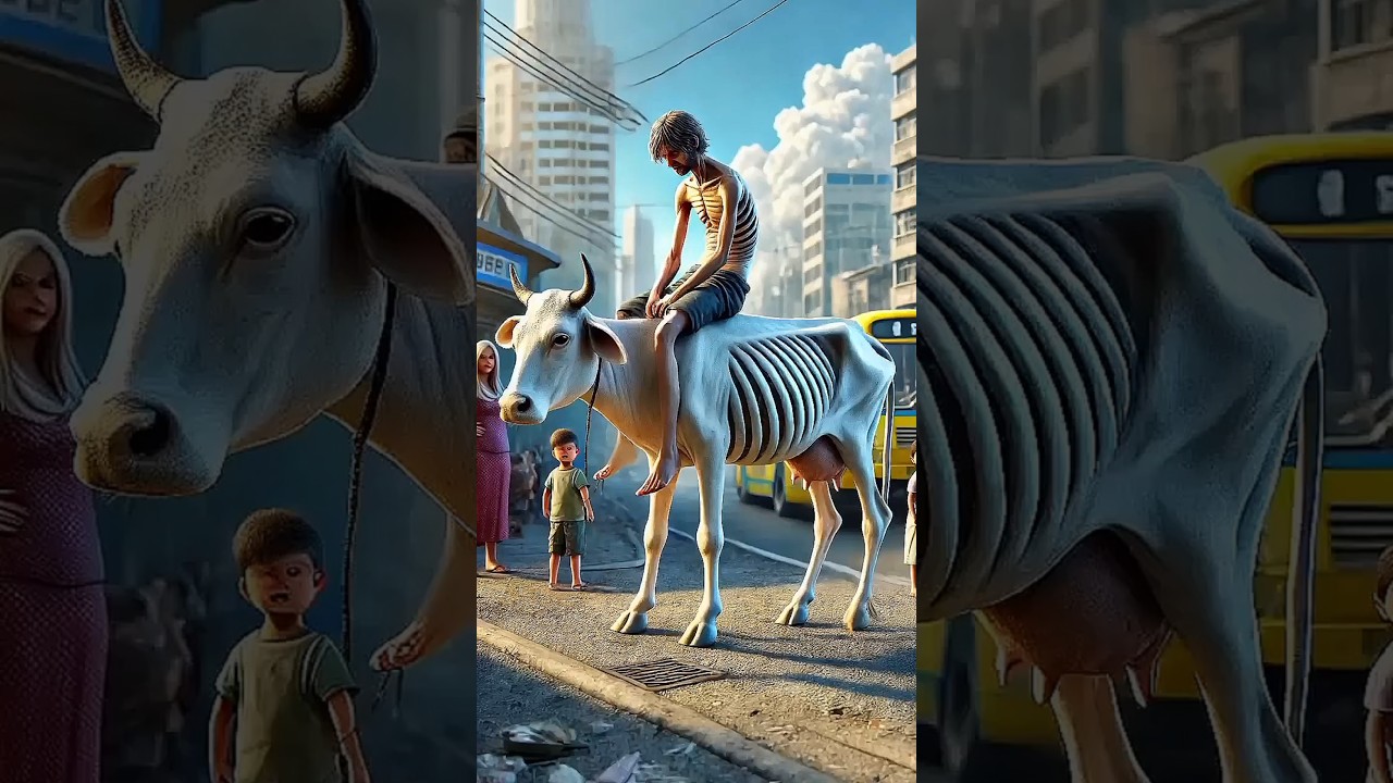 Beautiful Al Short Story of a Thin Horse and a Thin Man 