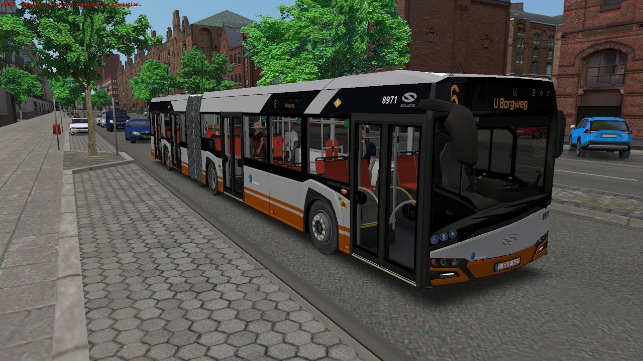La STIB sur OMSI 2 | 31: Prototype: Solaris Urbino 18 IV Hybride | Hambourg