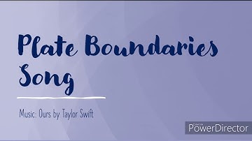 Plate Boundaries Song