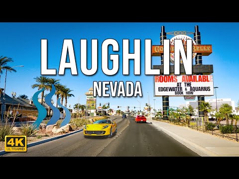 Driving Around Laughlin, Nevada [4K] | Entertainment On The River