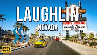 Driving Around Laughlin, Nevada [4K] | Entertainment On The River