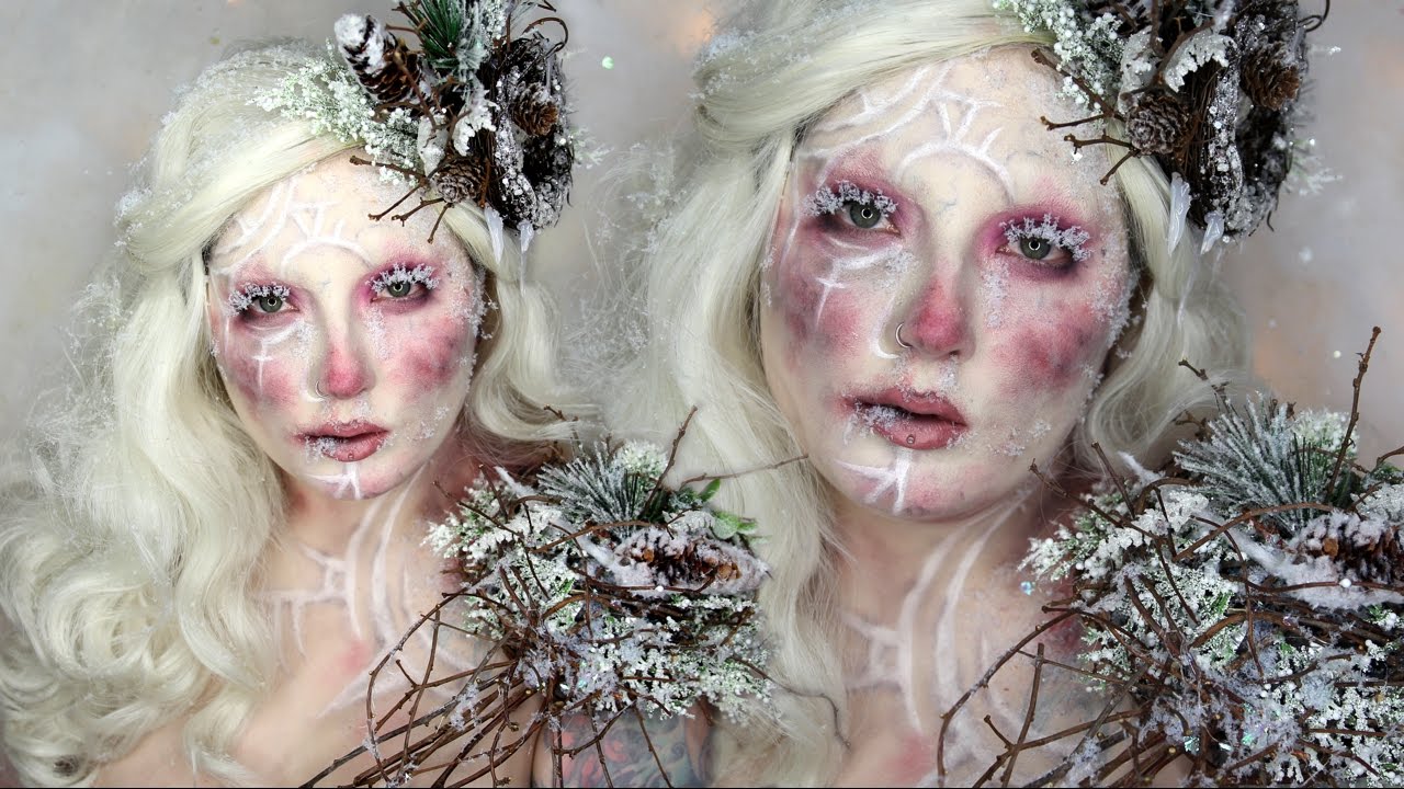 Winter Witch Special FX Makeup Tutorial YouTube