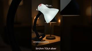 Video - TOLA E27 srebrna CLIP