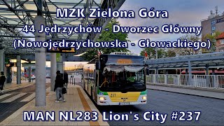 MZK Zielona Góra - MAN NL283 Lion's City #237, linia 44