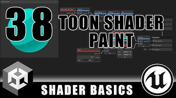 Toon Shader Paint - Shader Graph Basics - Episode 38