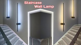 How To Make A Wall Lamp At Home Wall Liner Led Light New Staircase Wall Decoration Ideas