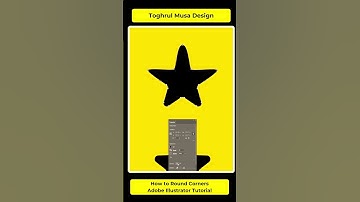 How to Round Corners in Adobe Illustrator  Design Tutorial #AdobeTutorials #shorts