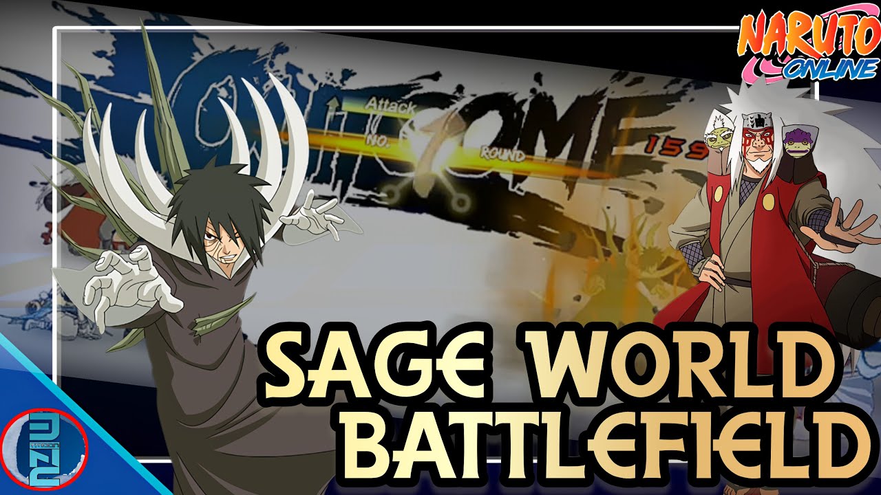Naruto online[INA]Obito RAGE MODE IN ACTION! on SAGE WORLD BATTLEFIELD ...