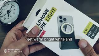 Magnetic Selfie Light Goodbye To Bad Lighting Vlogging Light Selfie Light For Vloggers,Tiktokers