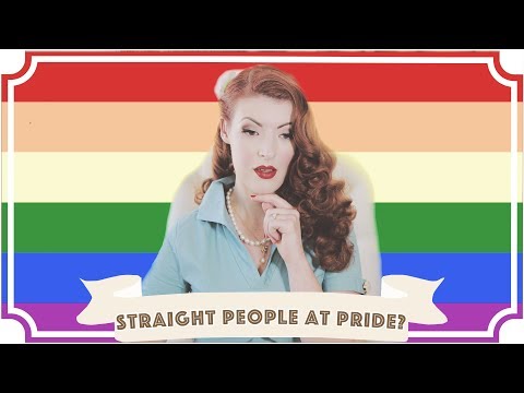Should Non-LGBTQ+ People Go To Pride? / #PrideBookClub #AD [CC]]