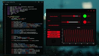 GUI moderna en Python usando Pyqt5 | Comunicación serial con Arduino