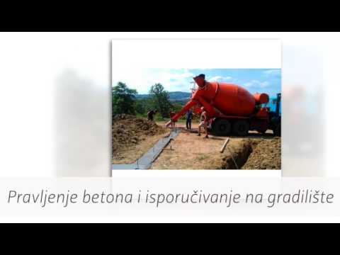 Proizvodnja betona i iskopavanje temelja