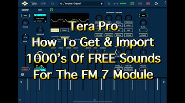 Tera Pro - How To Get & Import 1000
