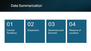 Introduction to Data Summarization