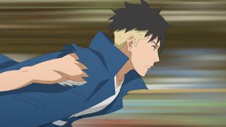 Boruto Episode 268, Kawaki uses Shadow Clone Jutsu to Save the Academy, Himwari uses Byakugan.