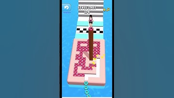 Gameplay top mobile games Relaxing n satisfying game iOS/ANDROID Stacky Dash  #shorts Level 28907