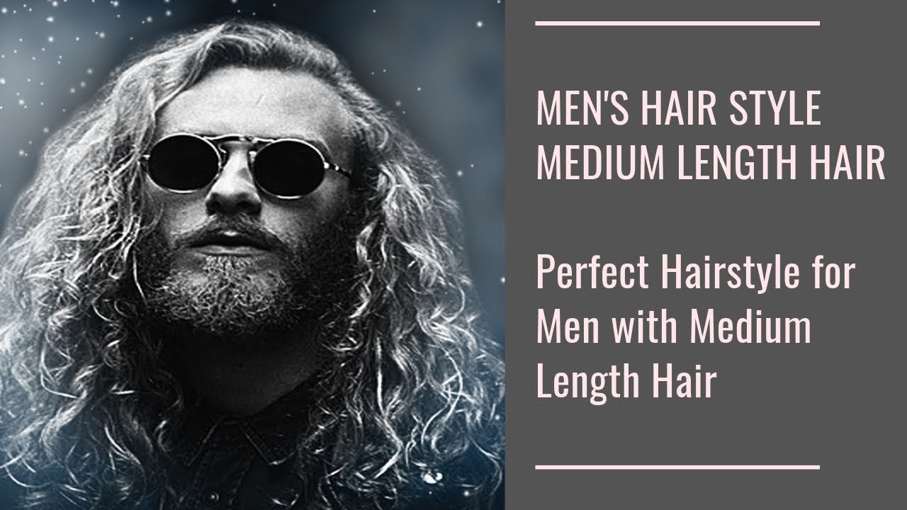 Mens Hairstyle For Medium Length Hair Diy Mens Hairstyles